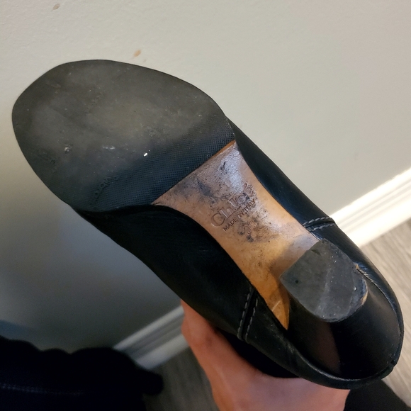 ❌❌❌SOLD❌❌❌          AUTHENTIC CHLOE BLACK LEATHER HIGH BOOTS - Picture 5 of 7